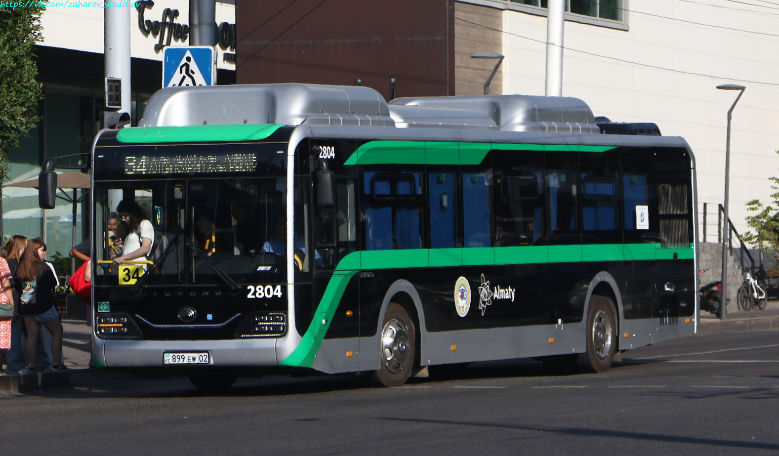 Алматы, Yutong ZK6126HG (QazTehna) № 2804