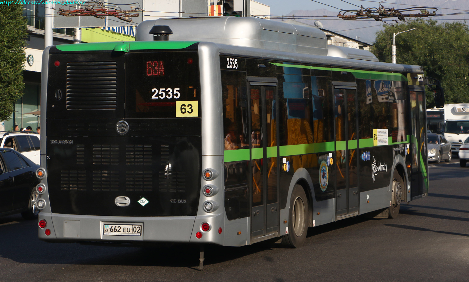 Алматы, Golden Dragon XML6125CN (Hyundai Trans Auto) № 2535