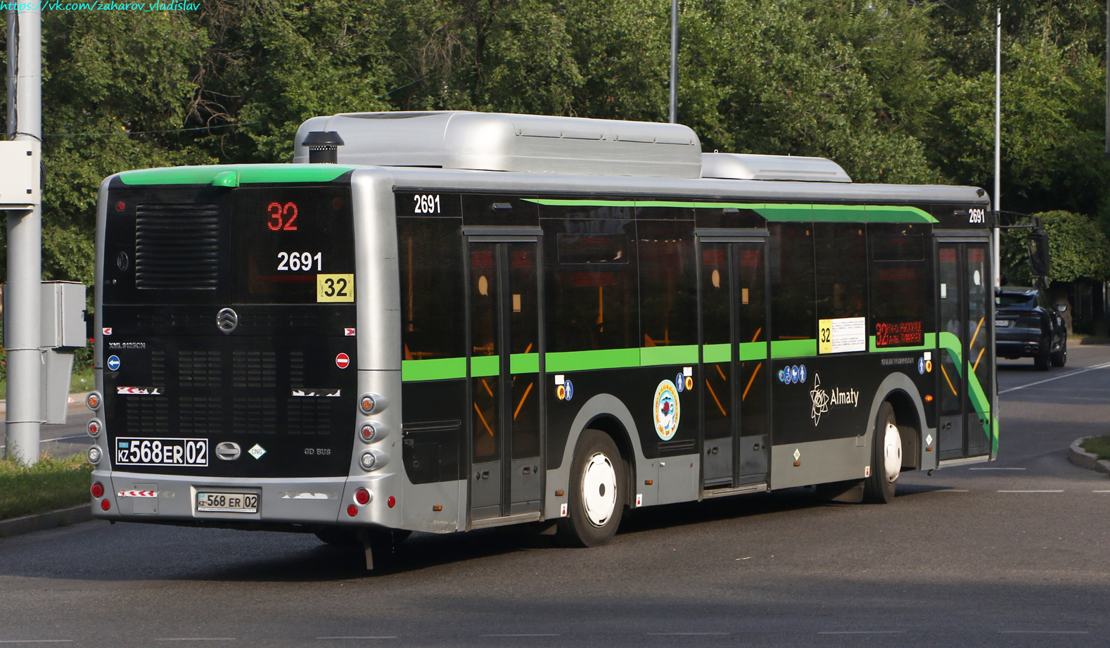 Алматы, Golden Dragon XML6125CN (Hyundai Trans Auto) № 2691