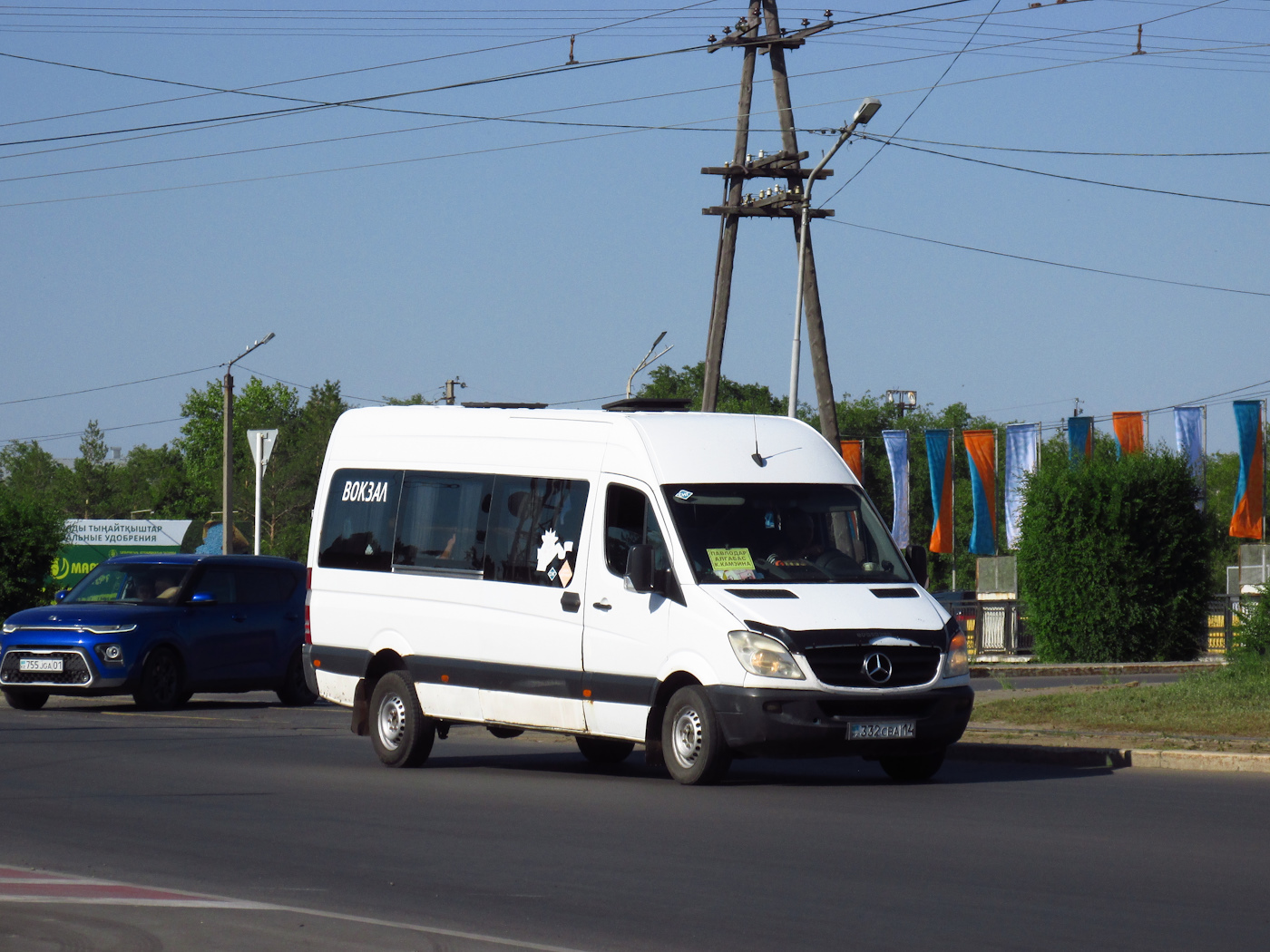 Павлодарская область, Mercedes-Benz Sprinter W906 № 332 CBA 14