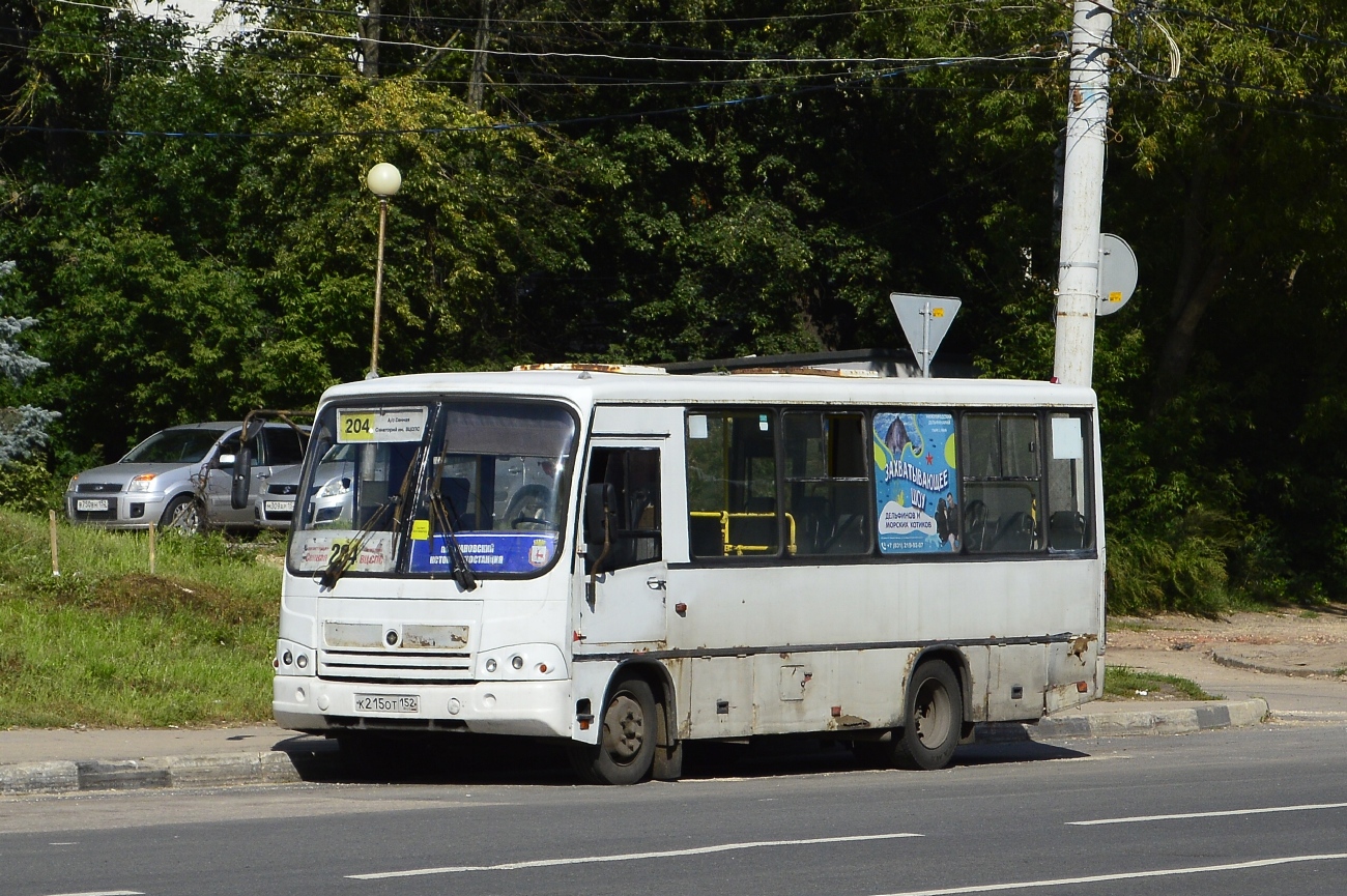 Нижегородская область, ПАЗ-320402-05 № К 215 ОТ 152