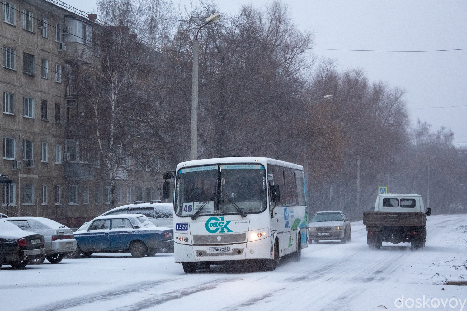 Омская область, ПАЗ-320414-04 "Вектор" (1-2) № 1229