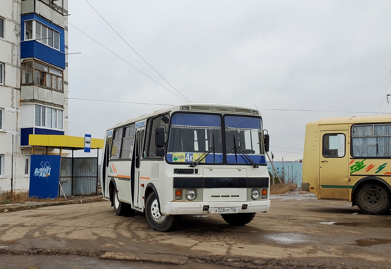 Оренбургская область, ПАЗ-32054 № А 328 ОР 156