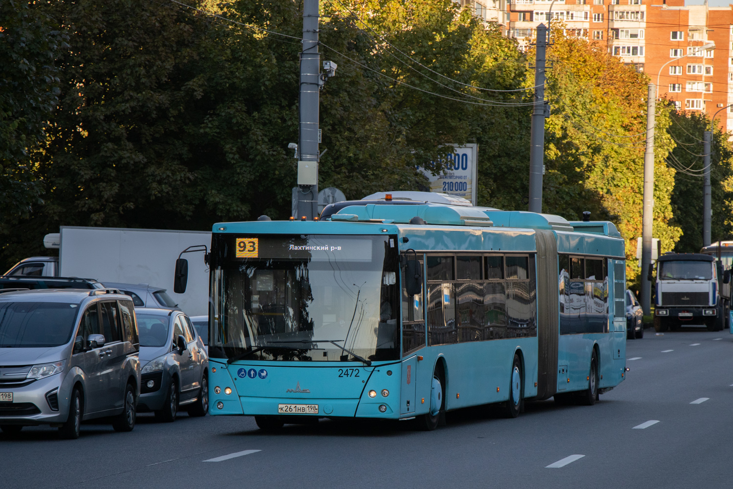 Санкт-Петербург, МАЗ-216.066 № 2472