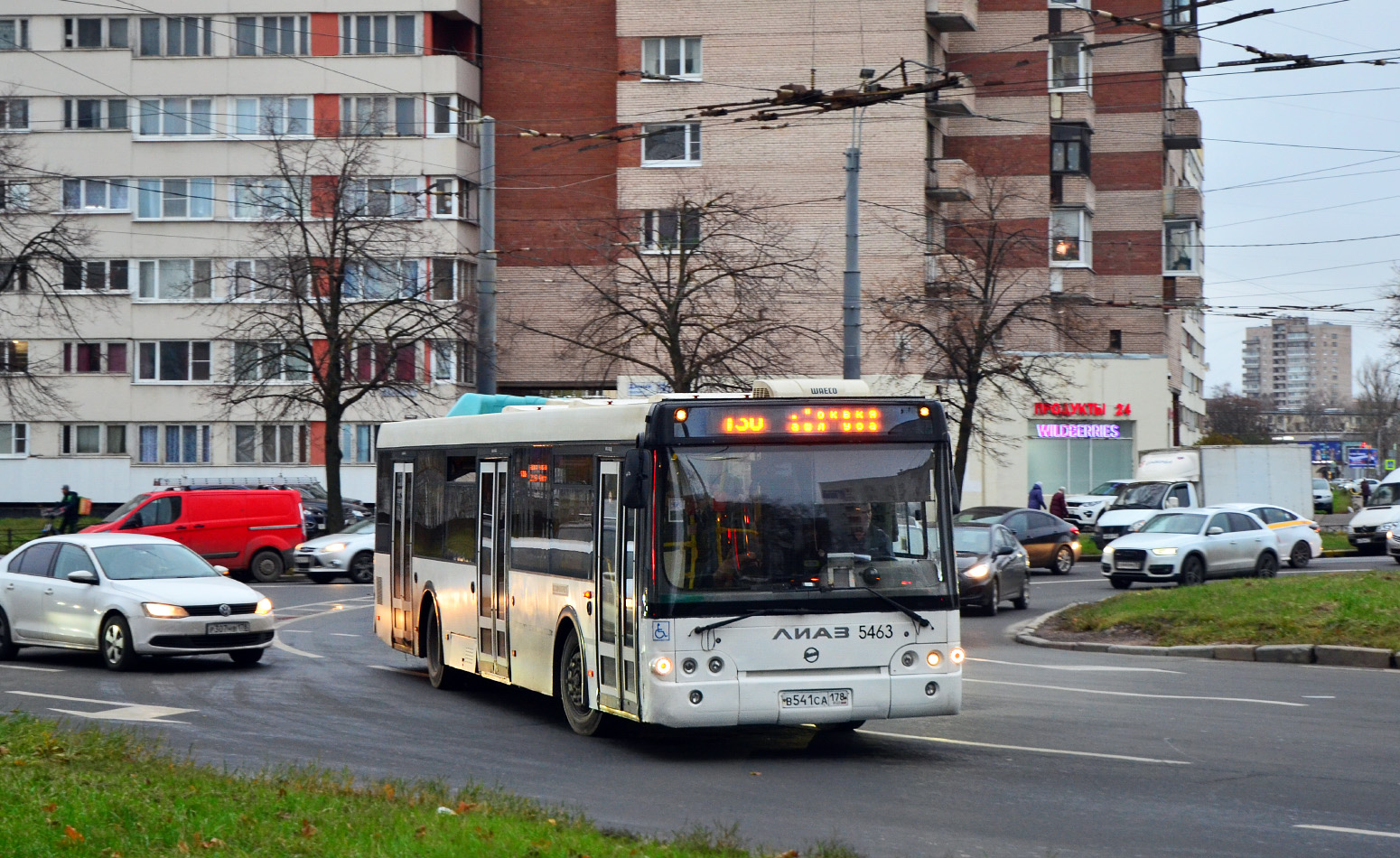 Санкт-Петербург, ЛиАЗ-5292.60 № 5463