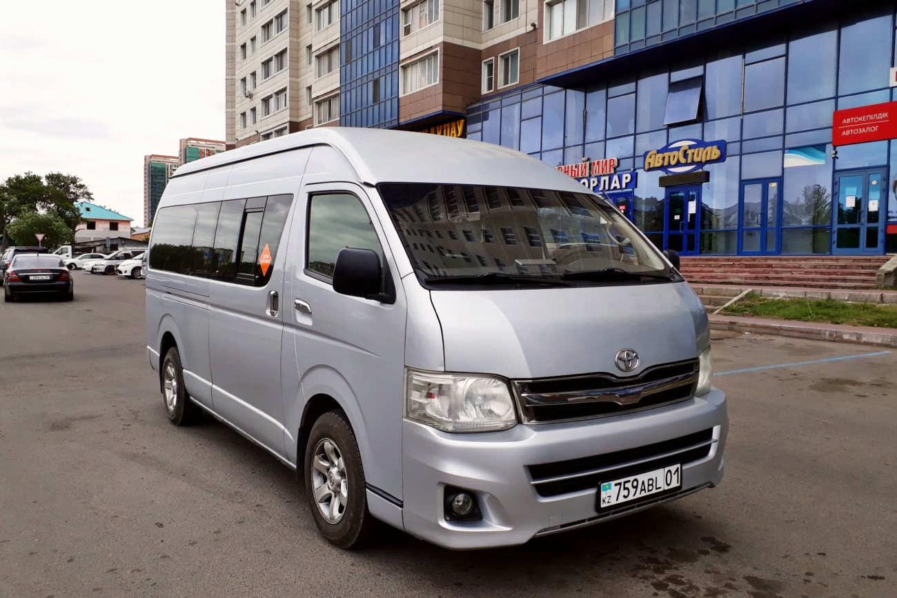 Астана, Toyota HiAce TRH223L № 759 ABL 01