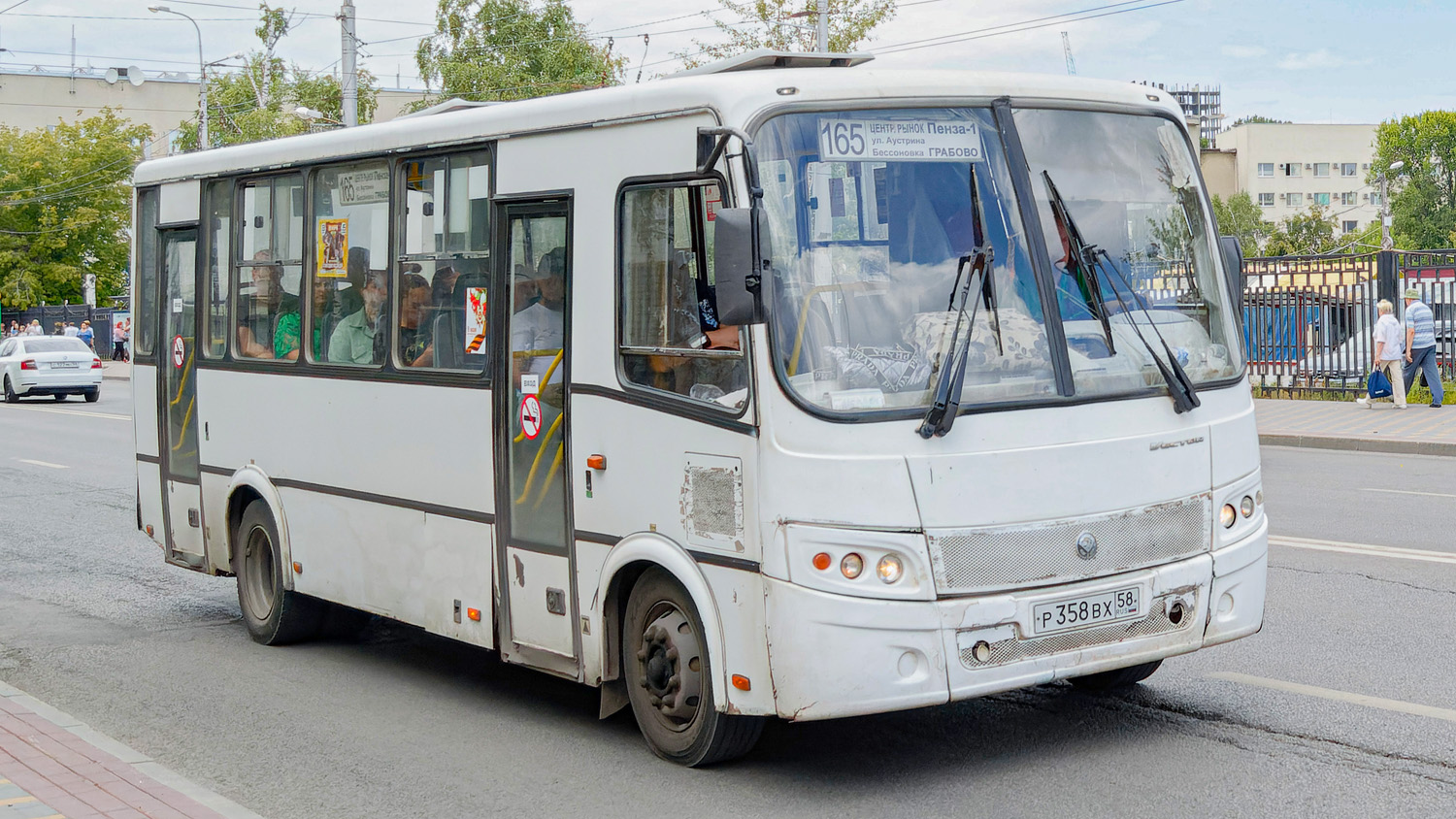 Пензенская область, ПАЗ-320412-04 "Вектор" № Р 358 ВХ 58