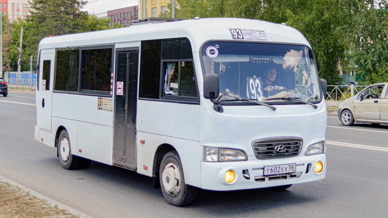 Пензенская область, Hyundai County LWB (ТагАЗ) № Т 602 ЕХ 58