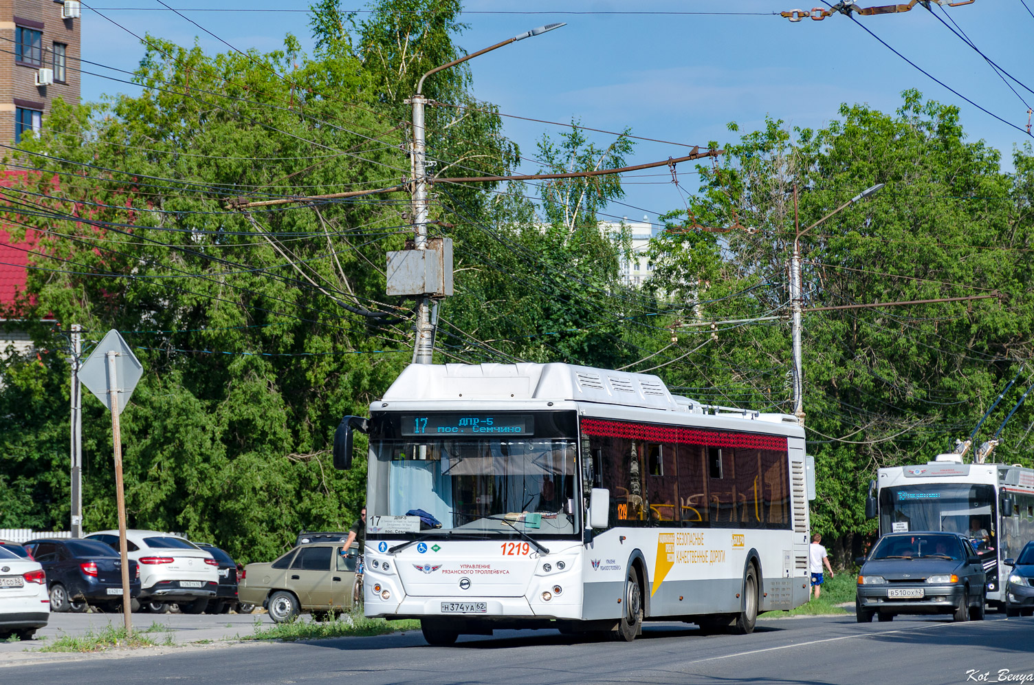 Рязанская область, ЛиАЗ-5292.67 (CNG) № 1219