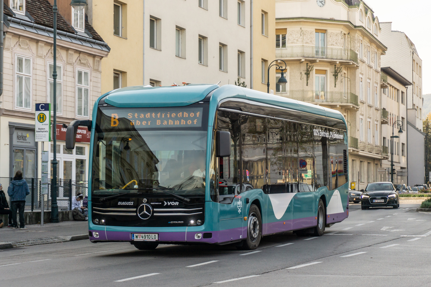 Австрия, Mercedes-Benz eCitaro № 90411