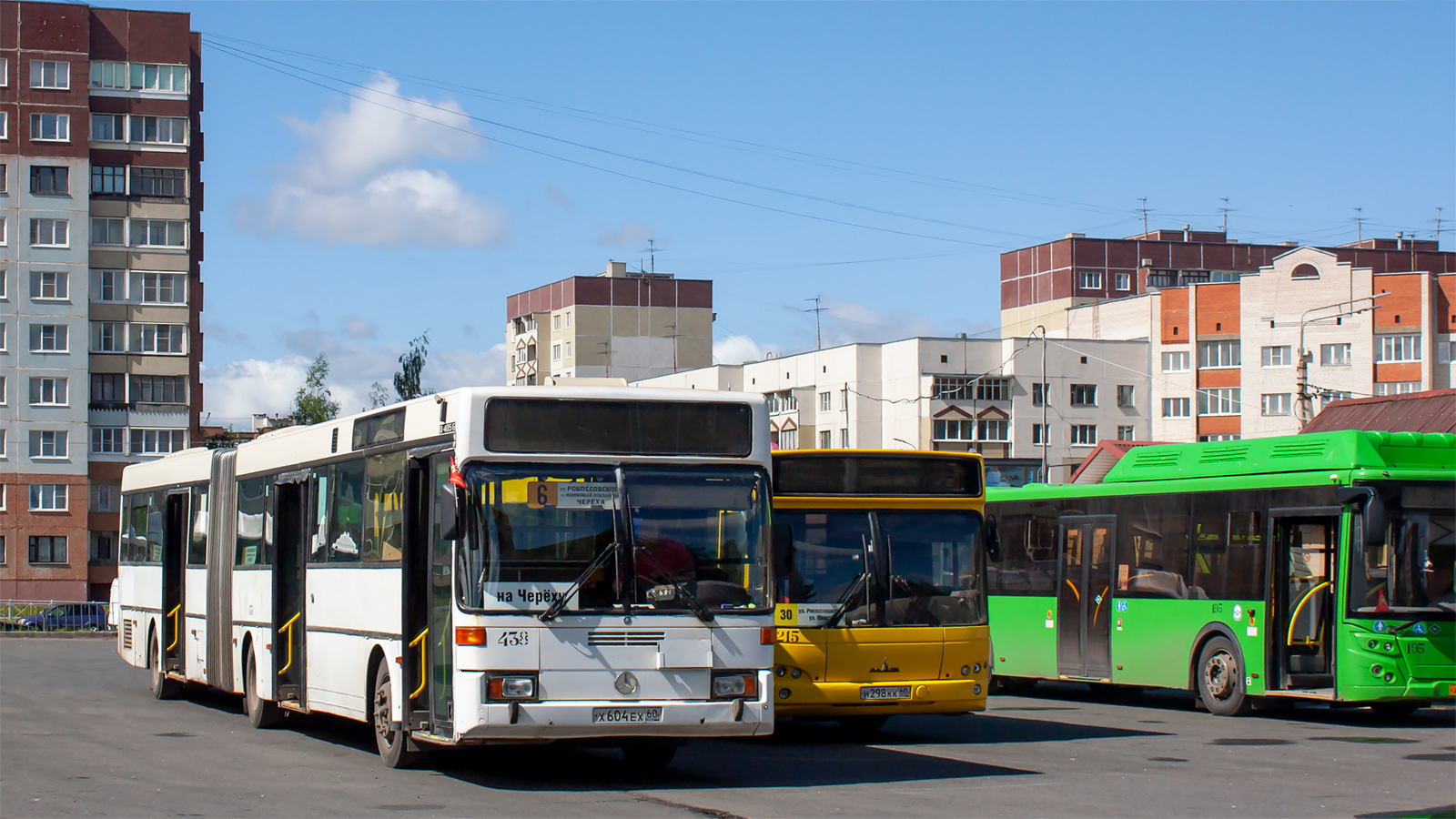 Псковская область, Mercedes-Benz O405G № 438