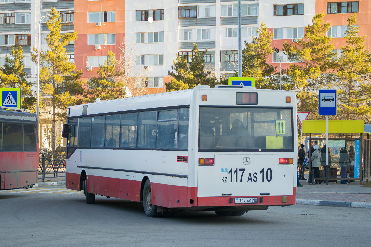 Костанайская область, Mercedes-Benz O405 № 117 AS 10