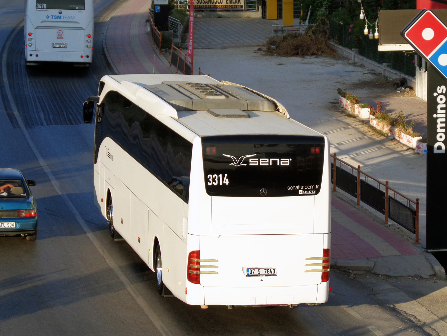 Turkey, Mercedes-Benz Tourismo II 15RHD # 3314