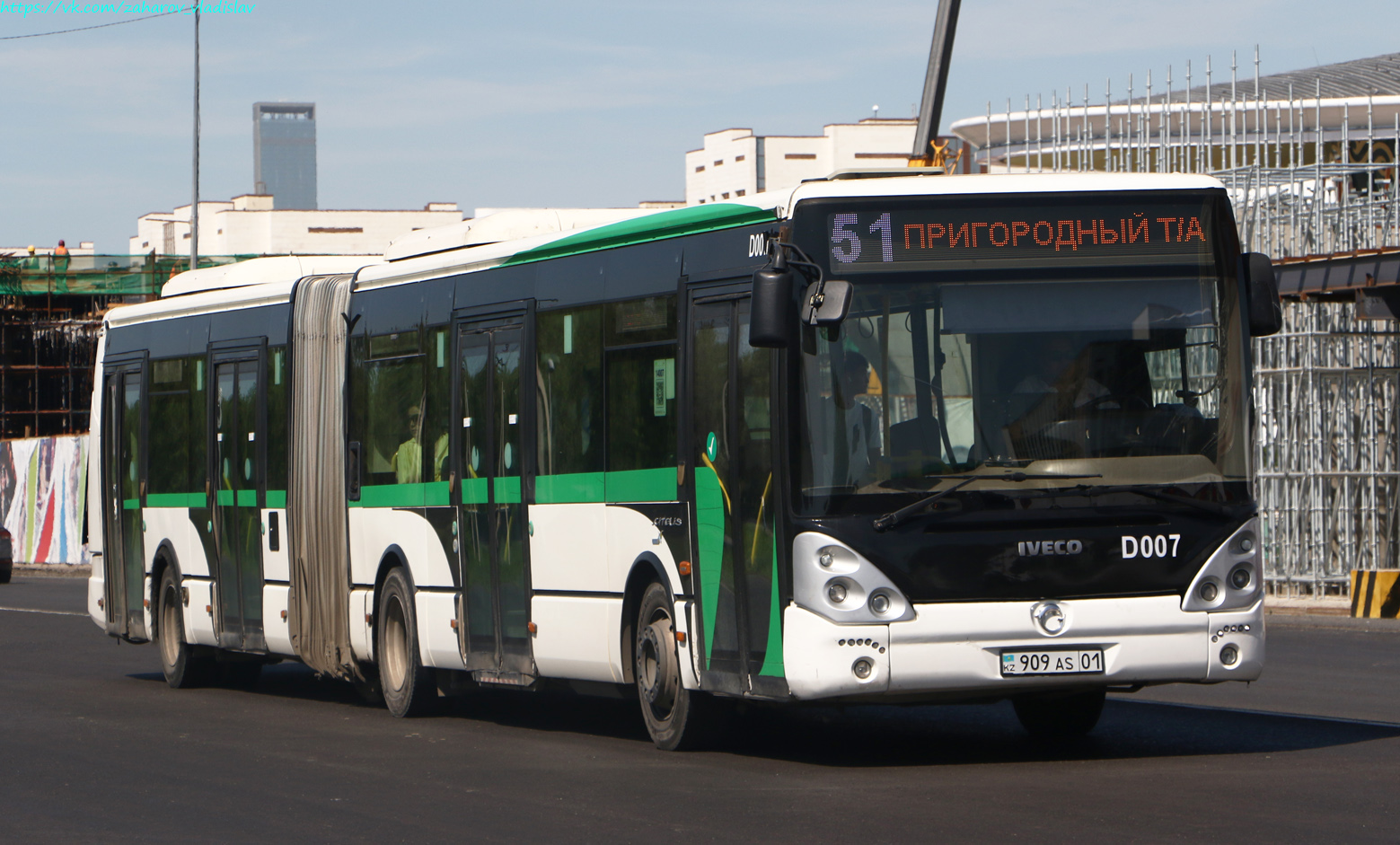 Астана, Irisbus Citelis 18M № D007