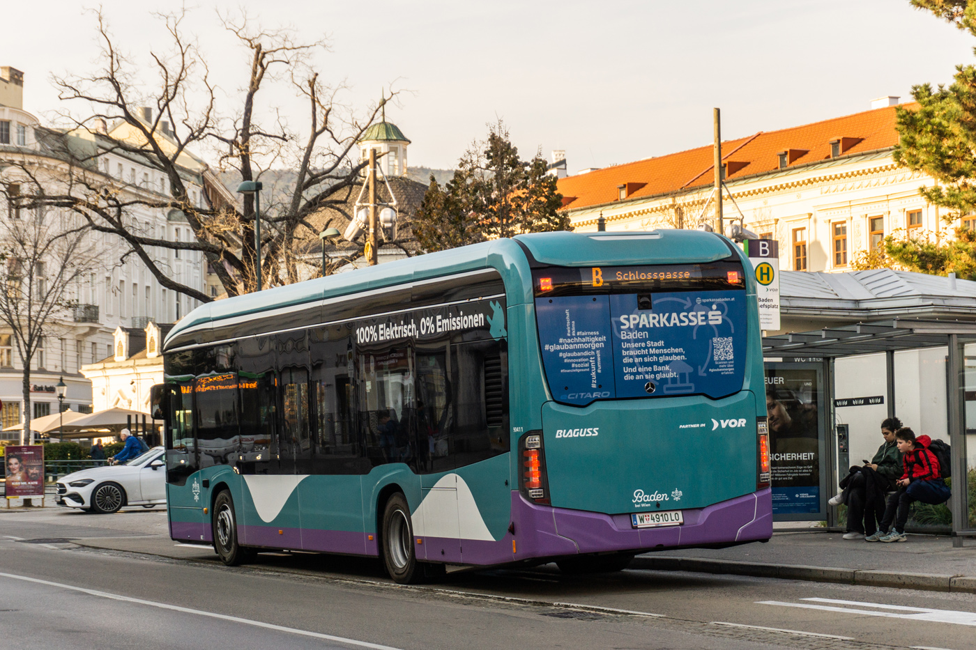 Австрия, Mercedes-Benz eCitaro № 90411
