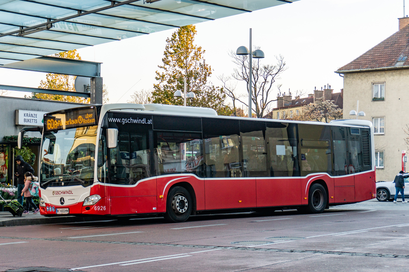 Австрия, Mercedes-Benz Citaro C2 hybrid № 6926