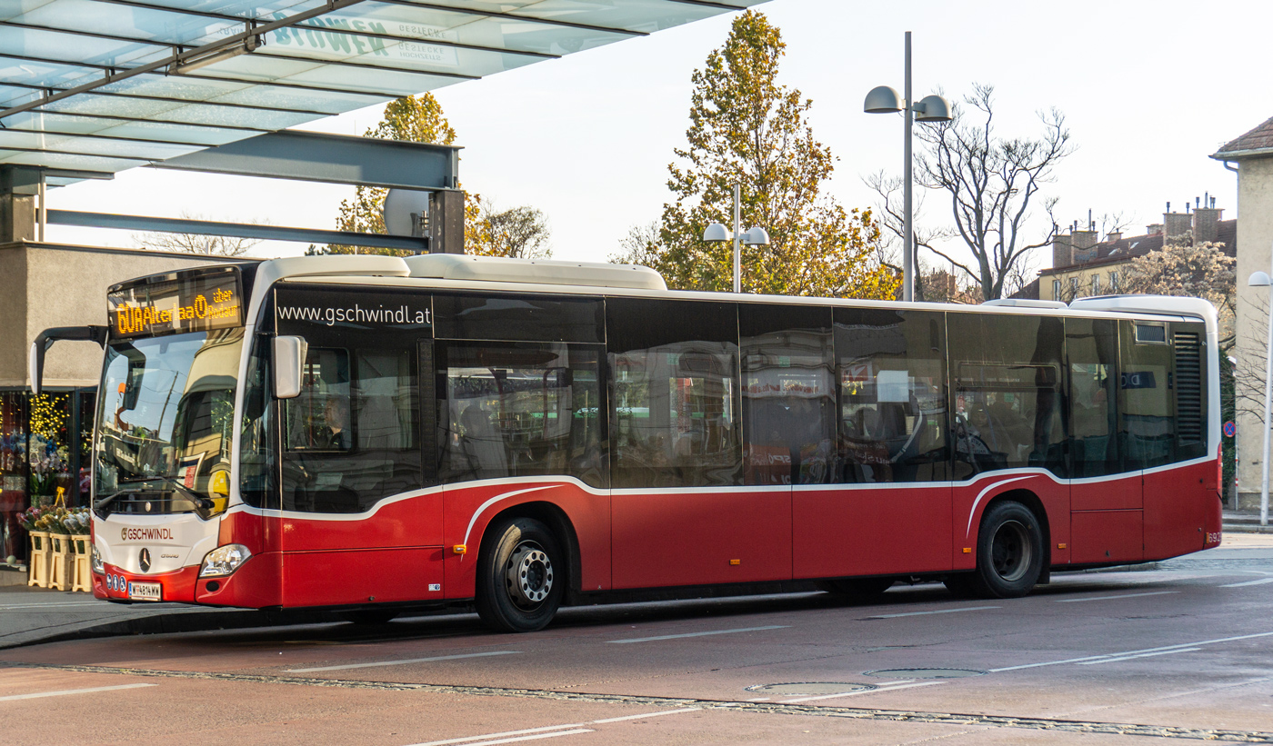 Rakousko, Mercedes-Benz Citaro C2 hybrid č. 6929