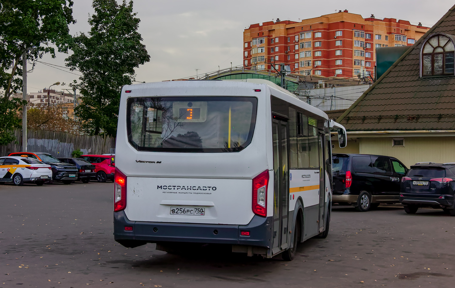 Московская область, ПАЗ-320445-04 "Vector Next" № В 256 РС 750