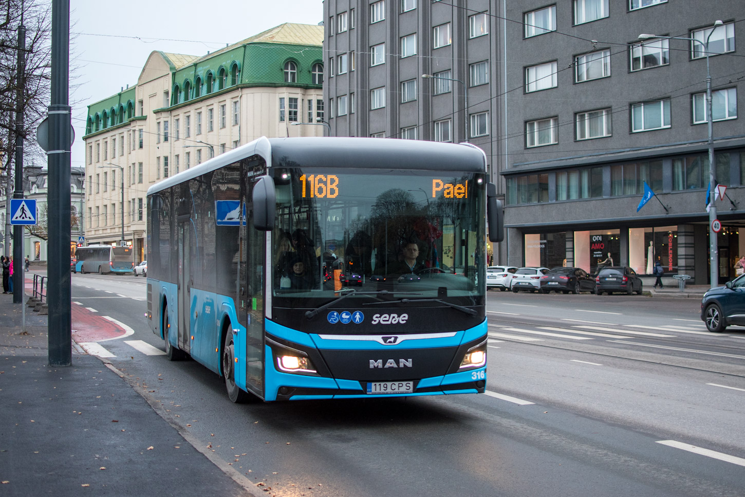 Эстония, MAN 42C Lion's Intercity LE 12 LEÜ280 № 316