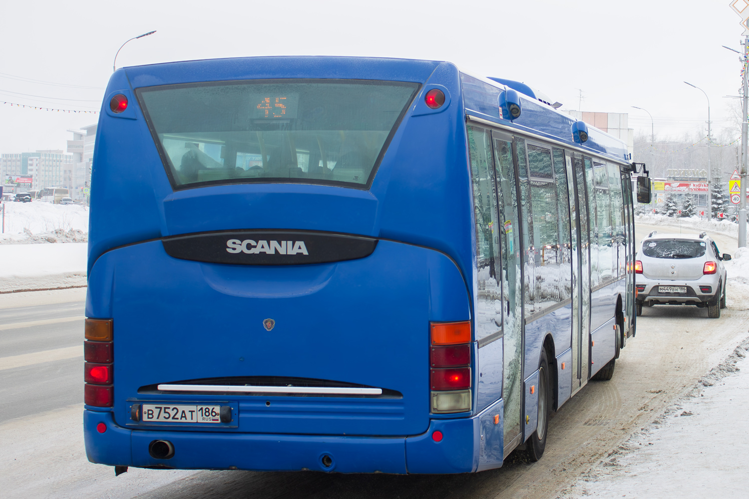 Ханты-Мансийский АО, Scania OmniLink I (Скания-Питер) № В 752 АТ 186