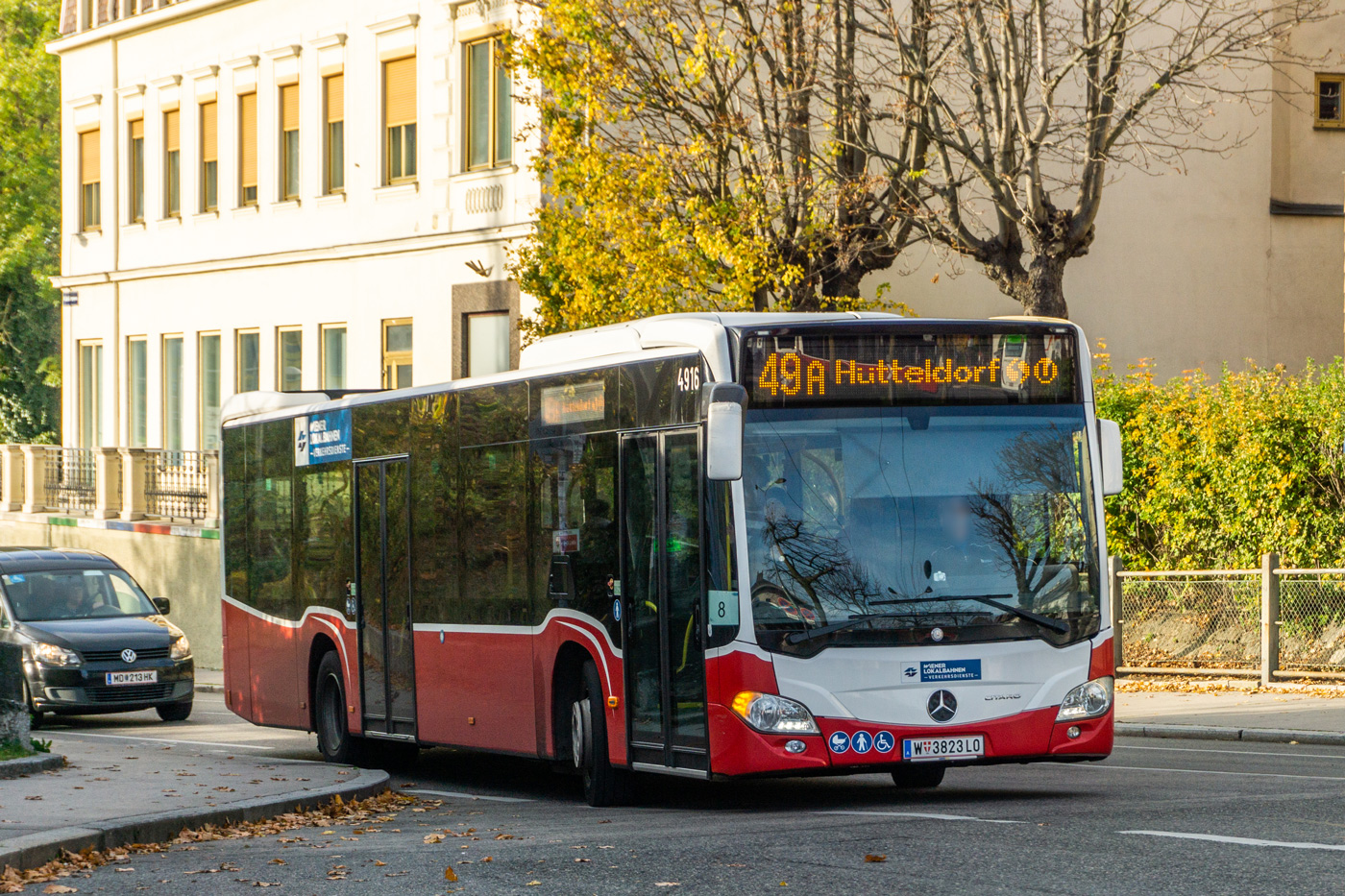 Австрия, Mercedes-Benz Citaro C2 № 4916