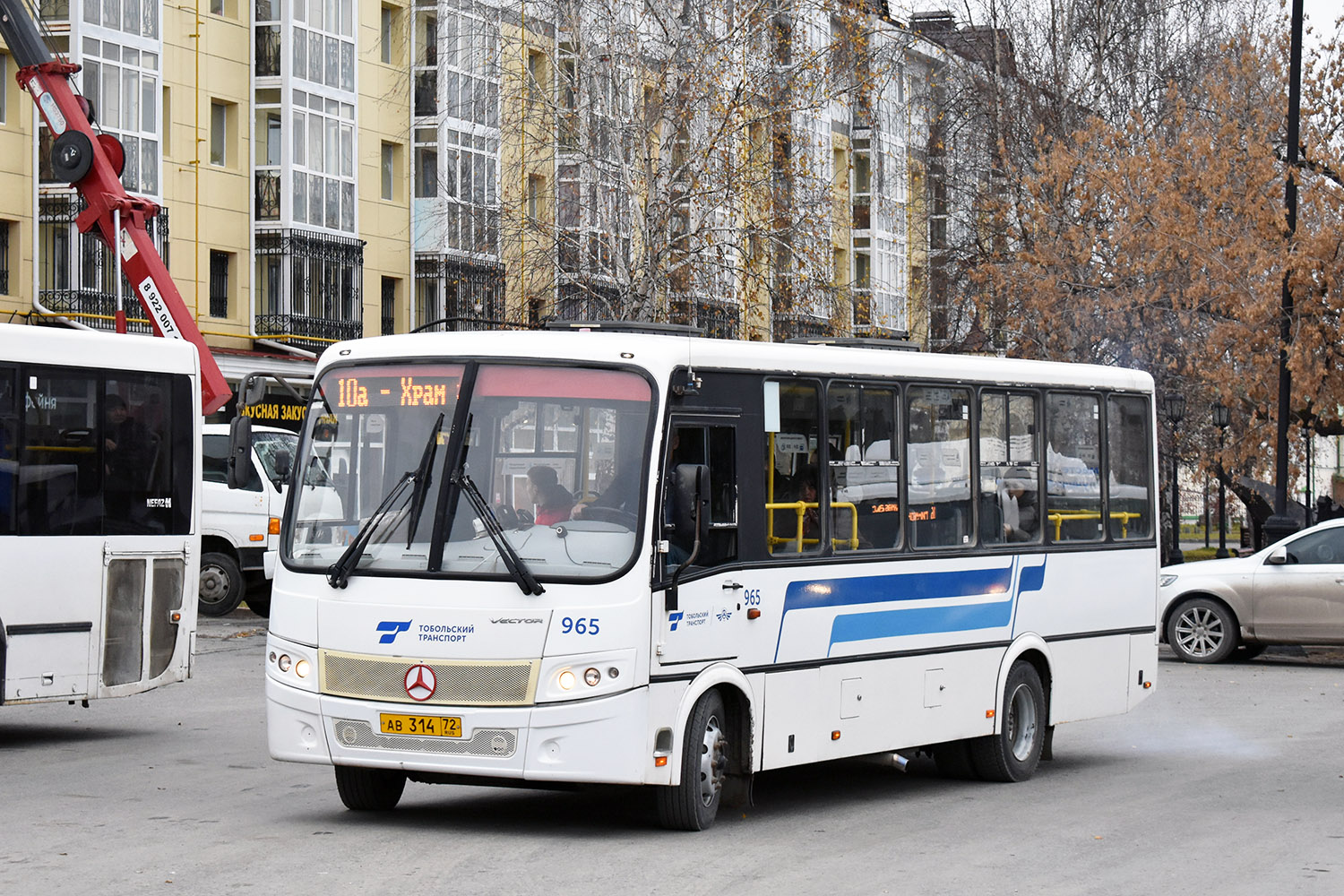 Тюменская область, ПАЗ-320414-05 "Вектор" (1-2) № 965