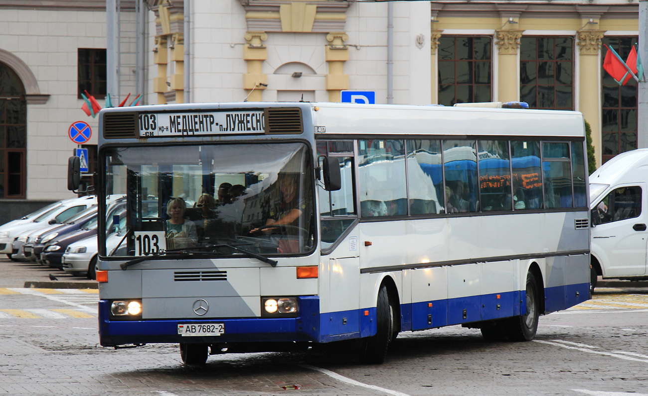 Витебская область, Mercedes-Benz O407 № АВ 7682-2