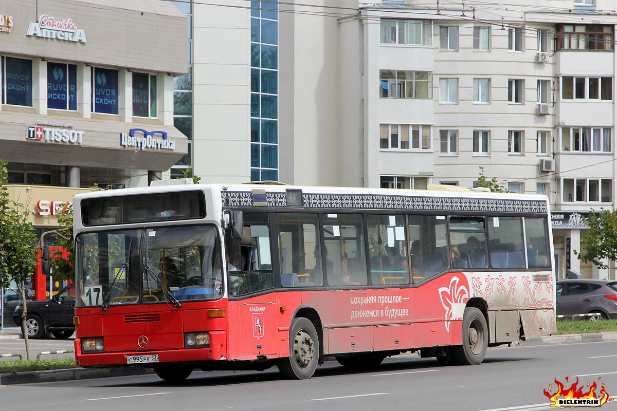 Владимирская область, Mercedes-Benz O405N2 № С 995 РК 33