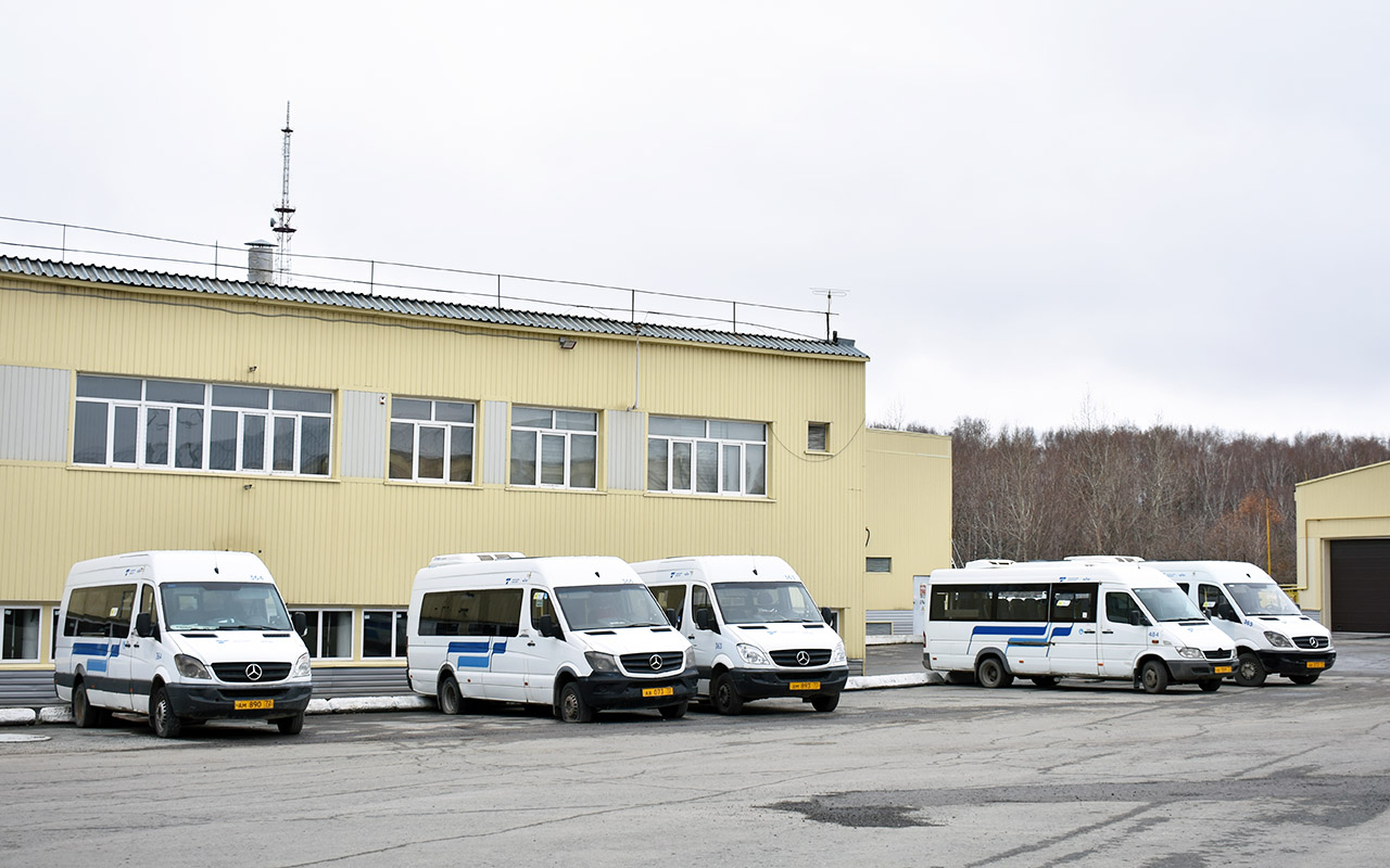 Тюменская область, Луидор-22360C (MB Sprinter) № 364; Тюменская область, Луидор-223612 (MB Sprinter) № 366; Тюменская область, Луидор-223204 (MB Sprinter Classic) № 484; Тюменская область — Автобусные предприятия