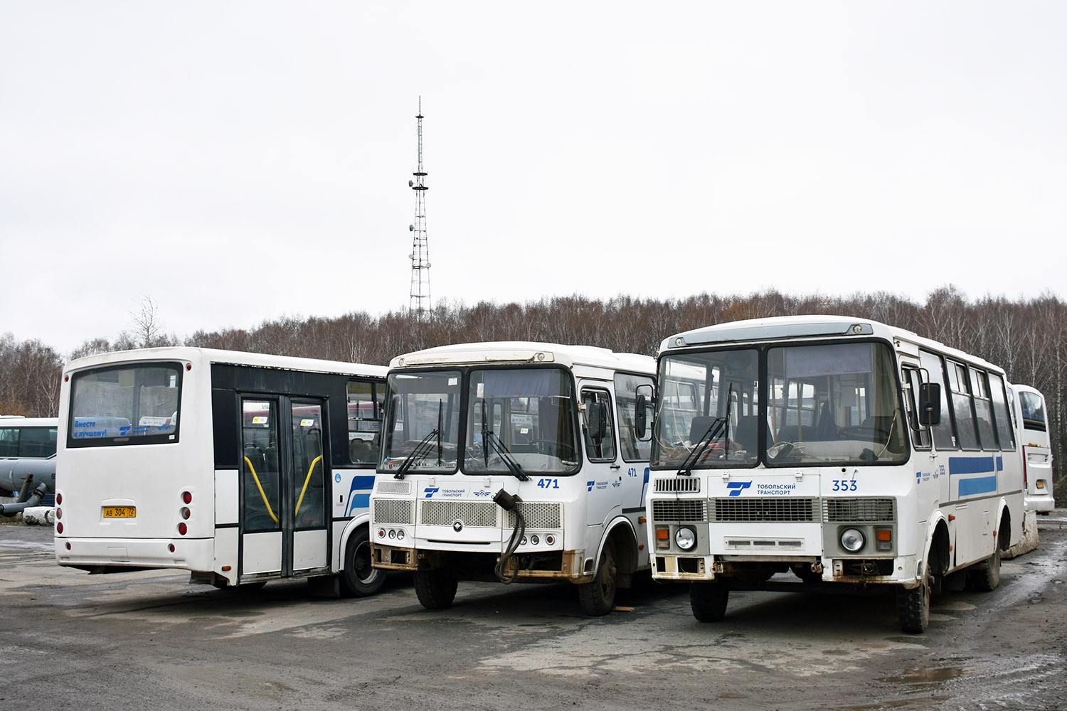 Тюменская область, ПАЗ-32054-04 № 353; Тюменская область — Автобусные предприятия