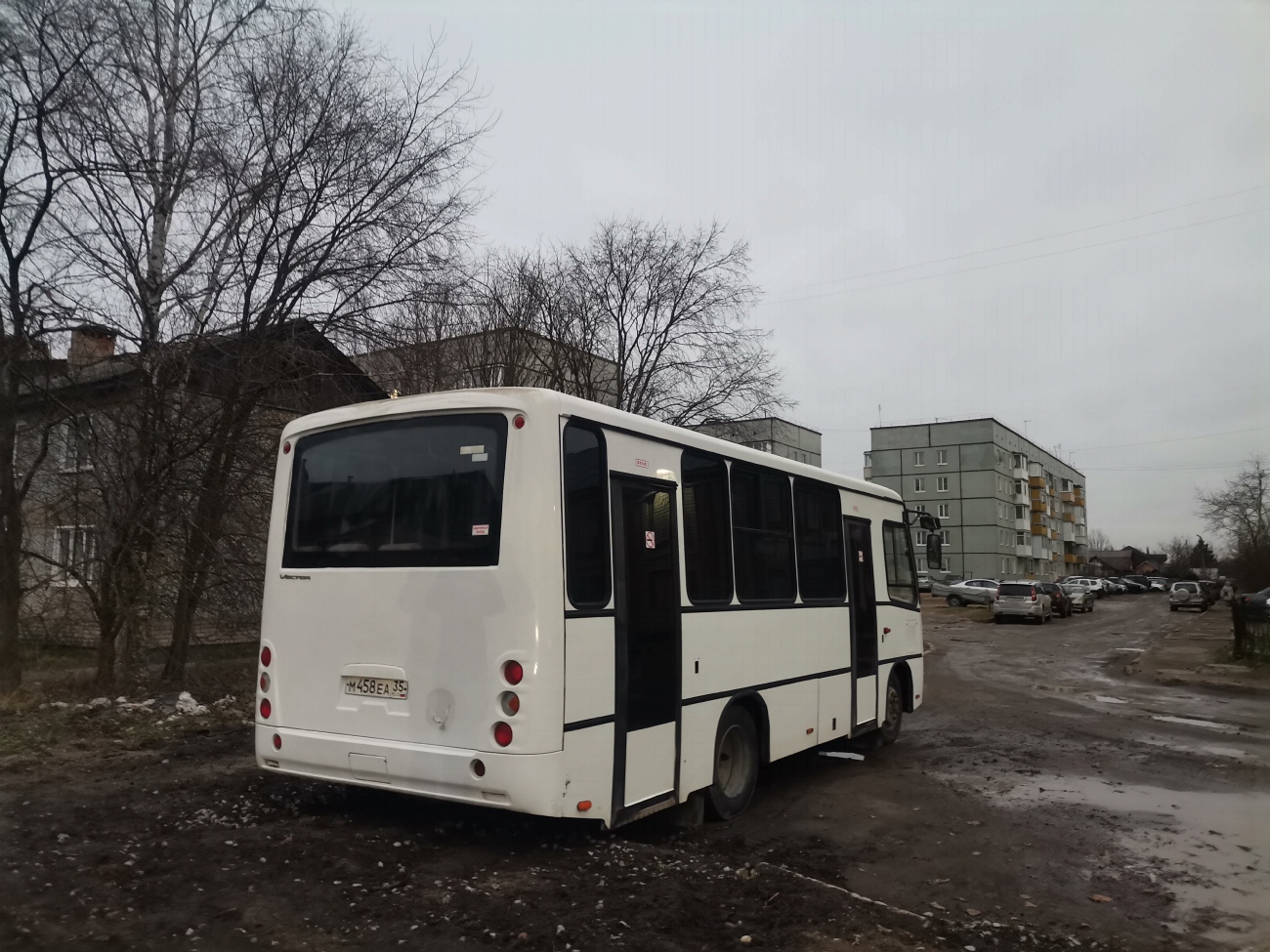 Вологодская область, ПАЗ-320402-04 "Вектор" № М 458 ЕА 35