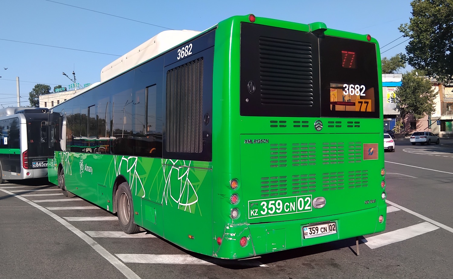 Алматы, Golden Dragon XML6125CN (Hyundai Trans Auto) № 3682