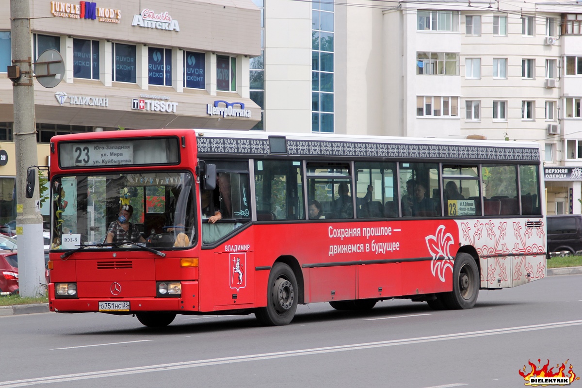 Владимирская область, Mercedes-Benz O405N № О 751 НС 33