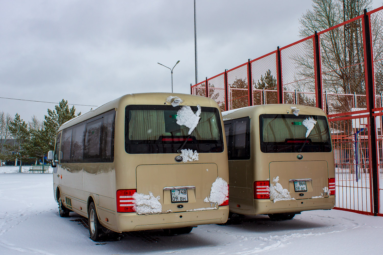 Karagandy province, Yutong ZK6710Q1T (QazTehna) Nr. 748 BH 09