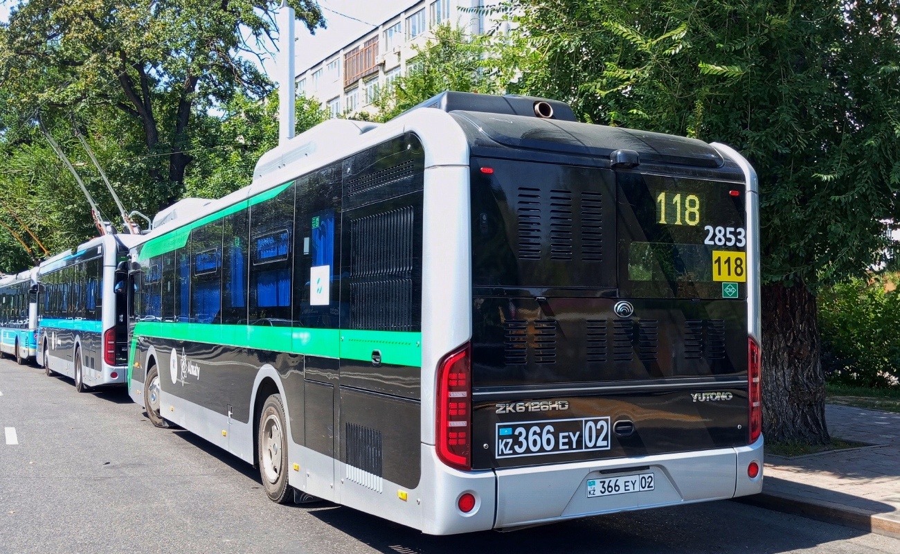 Алматы, Yutong ZK6126HG (QazTehna) № 2853