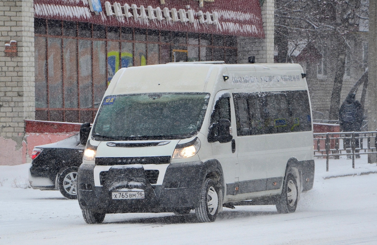 Свердловская область, Нижегородец-FST613 (FIAT Ducato) № Х 765 ВМ 96