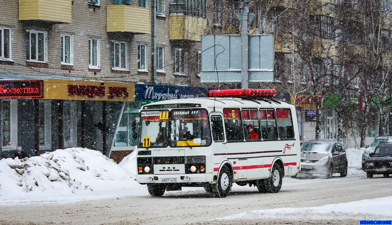 Томская область, ПАЗ-32054 № М 837 ТА 70