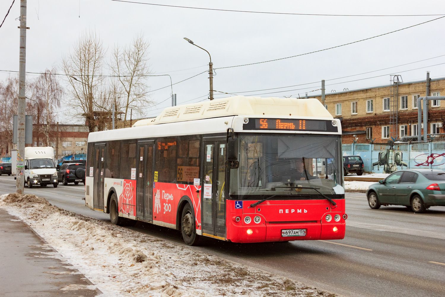 Пермский край, ЛиАЗ-5292.67 (CNG) № Н 697 АМ 159