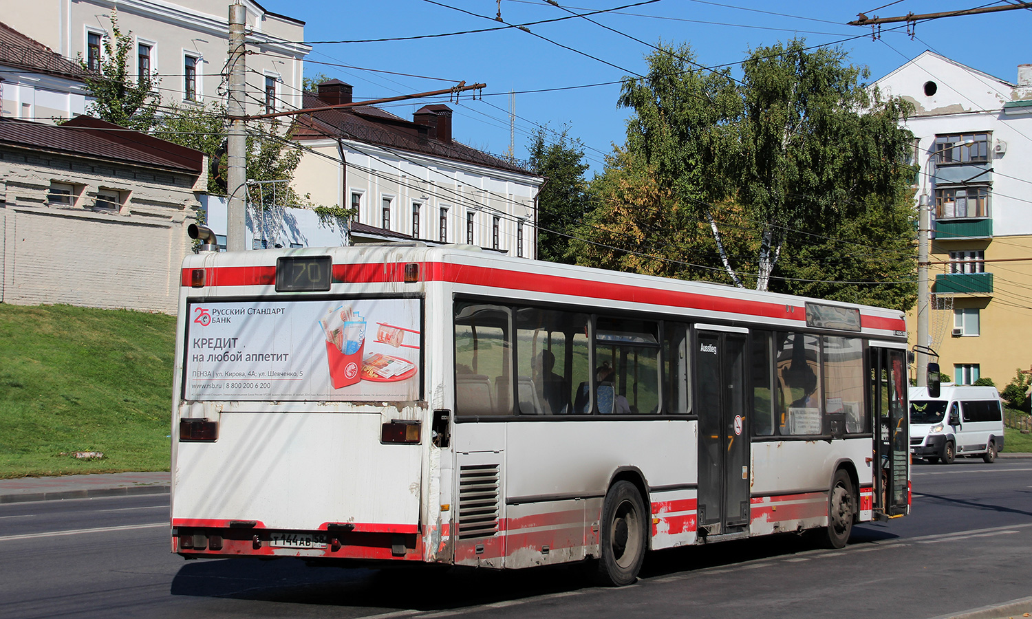 Пензенская область, Mercedes-Benz O405N2 № Т 144 АВ 58