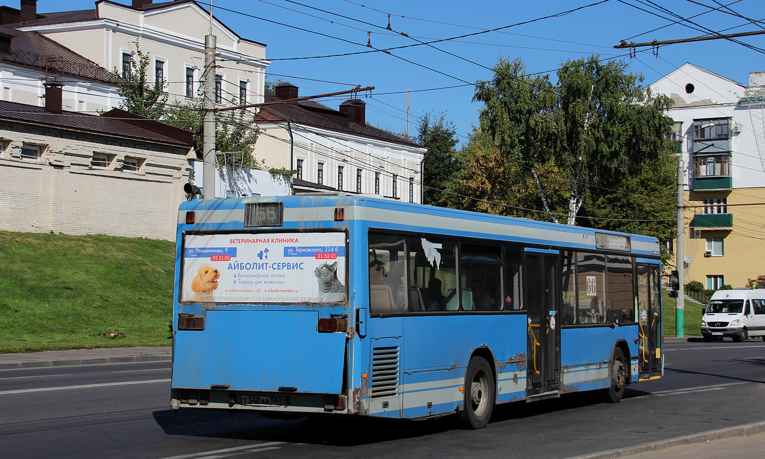 Пензенская область, Mercedes-Benz O405N2 № Т 340 АВ 58