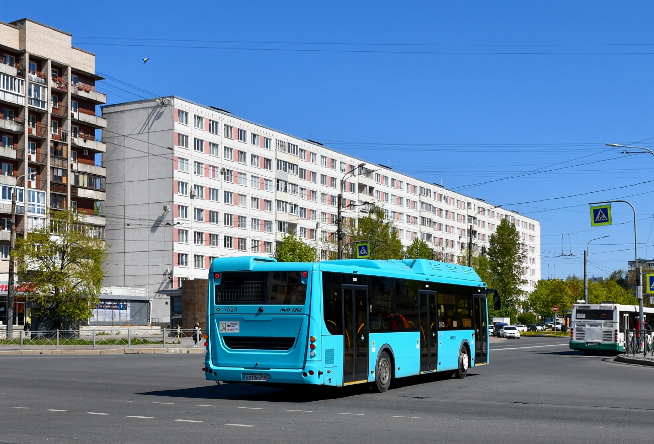 Санкт-Петербург, ЛиАЗ-5292.67 (CNG) № 7624