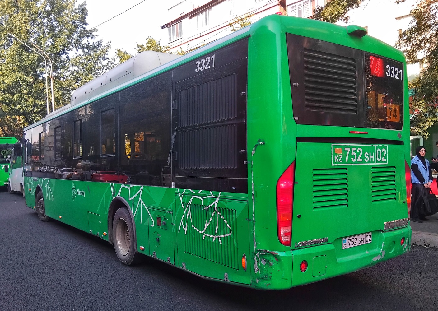 Алматы, Zhong Tong LCK6125HGAN № 3321