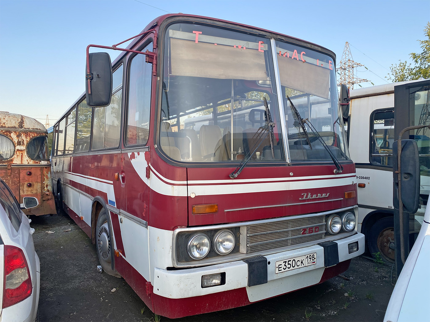 Санкт-Петербург, Ikarus 255.70 № Е 350 СК 198