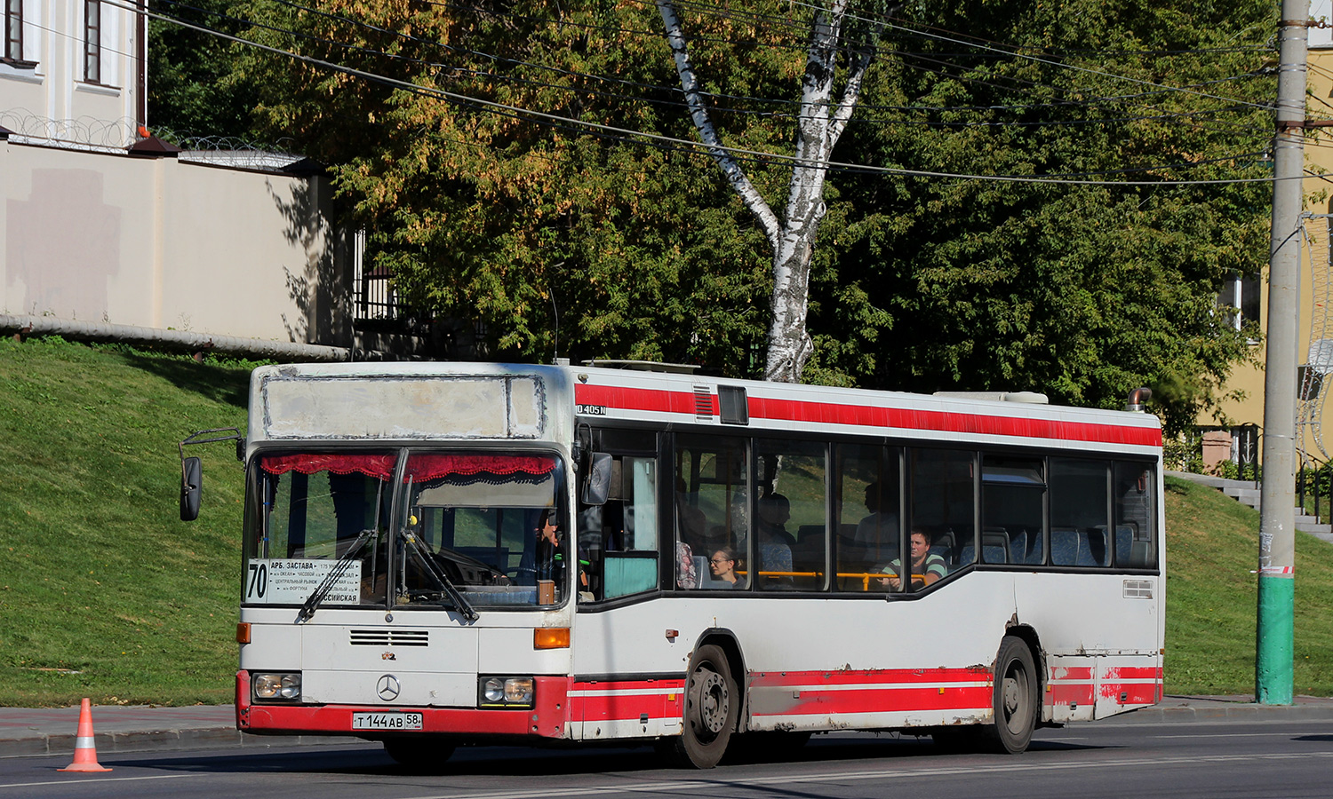 Пензенская область, Mercedes-Benz O405N2 № Т 144 АВ 58