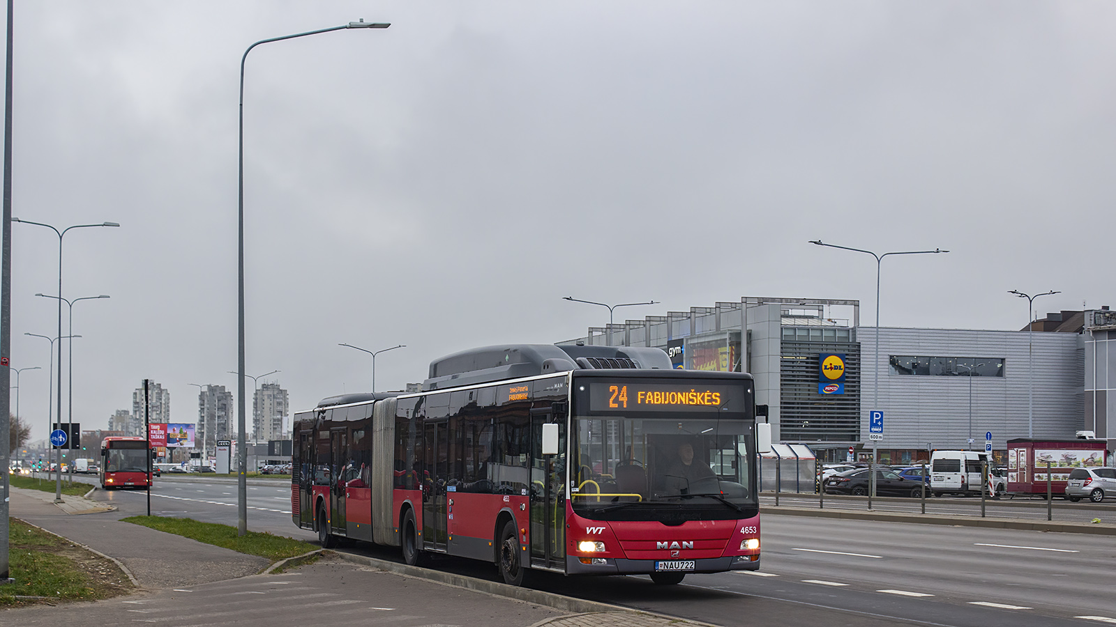 Литва, MAN A23 Lion's City G NG273 LPG № 4653