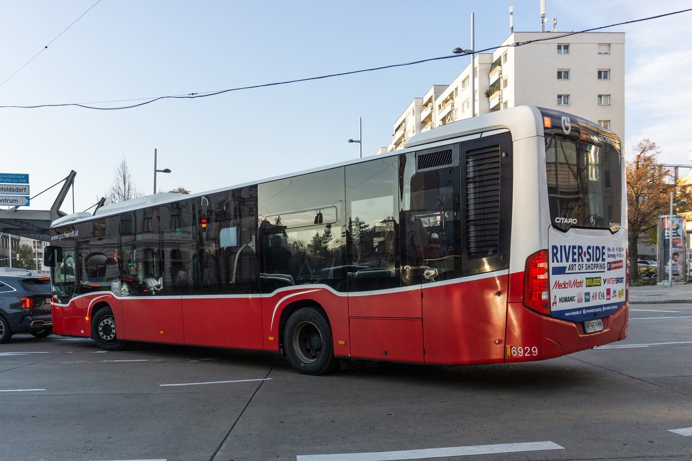 Австрия, Mercedes-Benz Citaro C2 hybrid № 6929