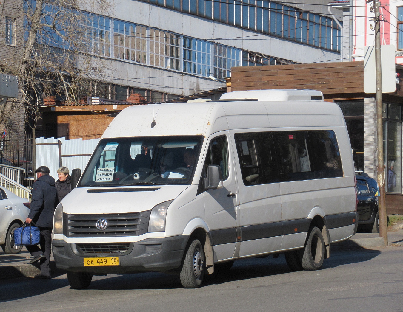 Удмуртия, Луидор-223700 (Volkswagen Crafter) № ОА 449 18