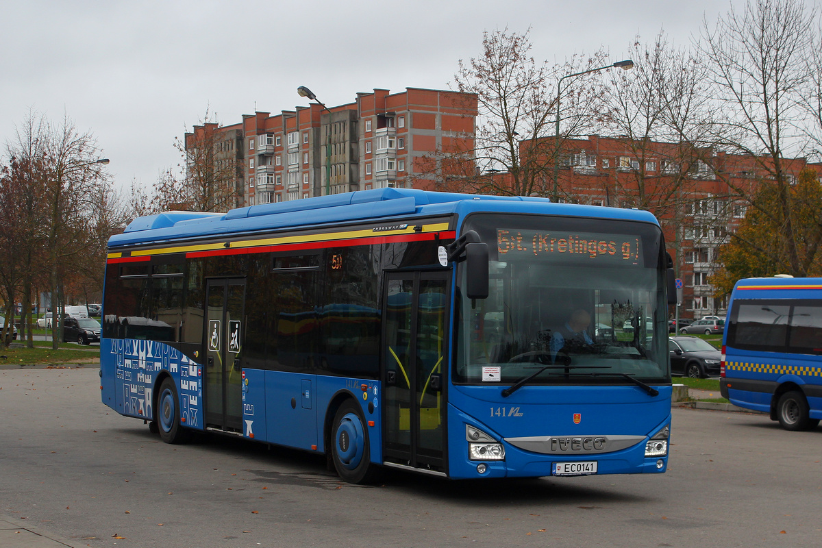 Литва, IVECO Crossway LE CITY 12M ELEC № 141