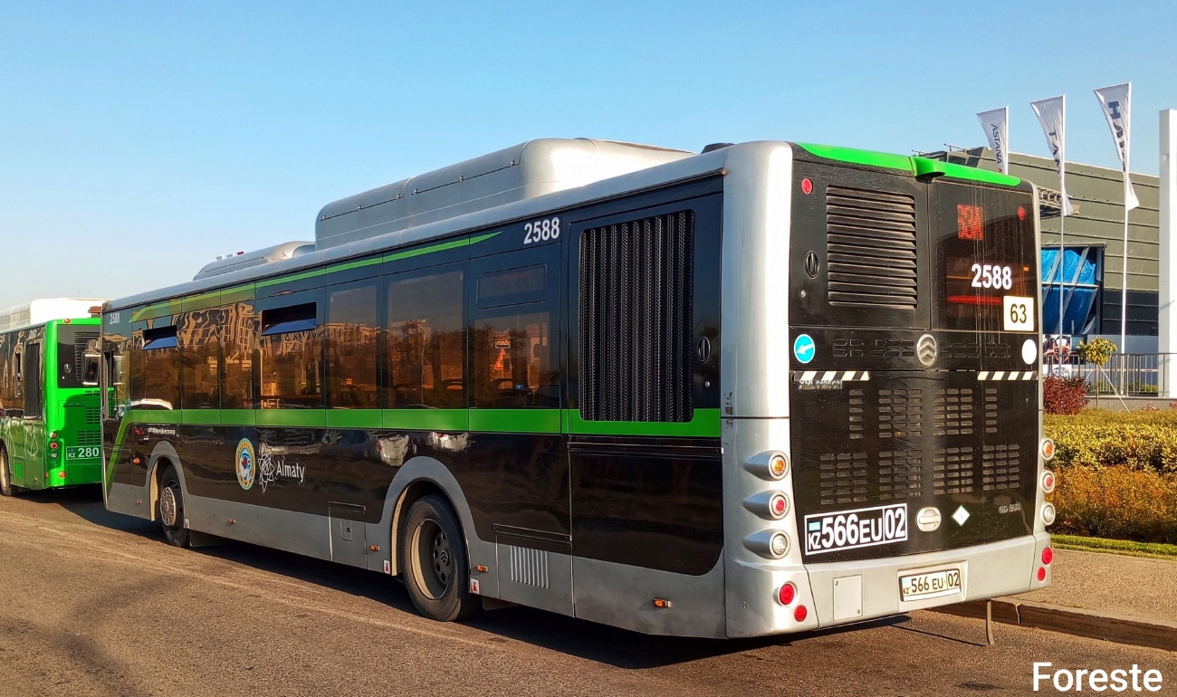 Almaty, Golden Dragon XML6125CN (Hyundai Trans Auto) č. 2588