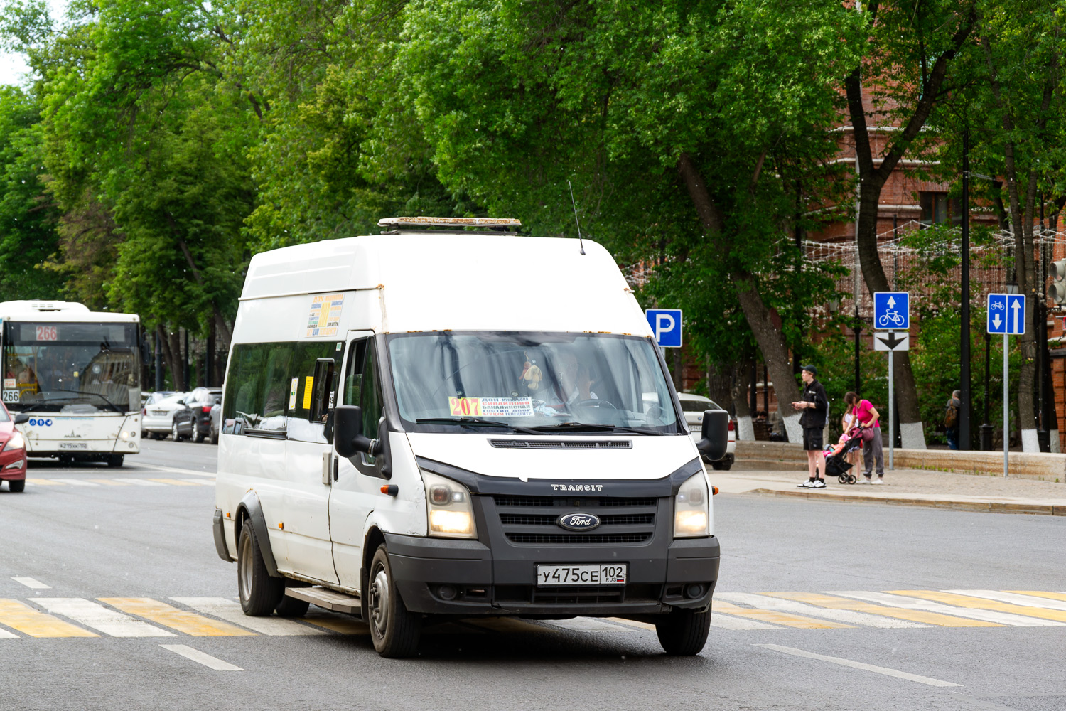 Башкортостан, Имя-М-3006 (X89) (Ford Transit) № У 475 СЕ 102